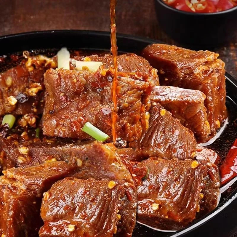 正宗内蒙古卤香牛肉纯瘦原味香辣味牛肉块下酒菜追剧休闲小零食