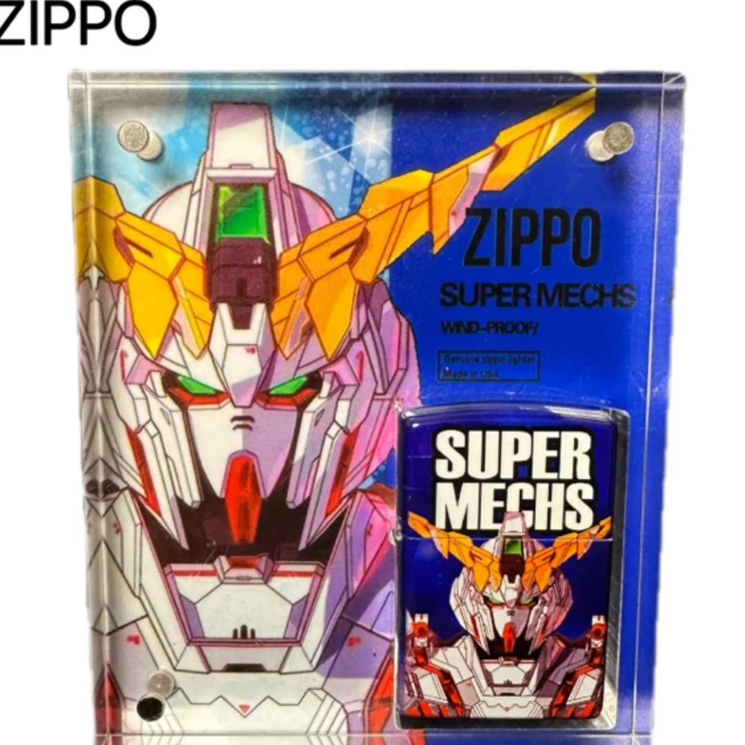 Zippo打火机-正版潮玩夜光侵染机高达联名男士动画经典DY9902CY