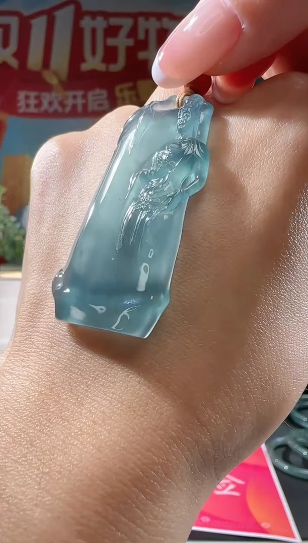 【闪购商品】翡翠吊坠(不含链)未镶嵌观音