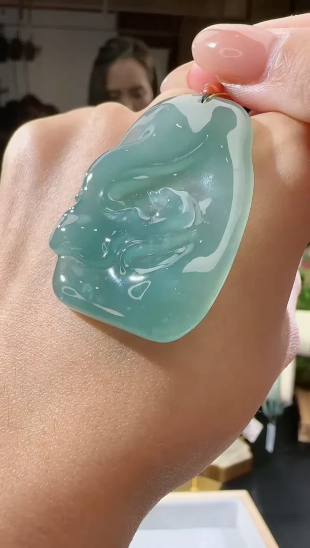 【闪购商品】翡翠吊坠(不含链)未镶嵌悟道