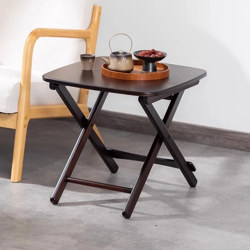 大号家用简约简易北欧可折叠吃饭桌可折叠正方形阳台