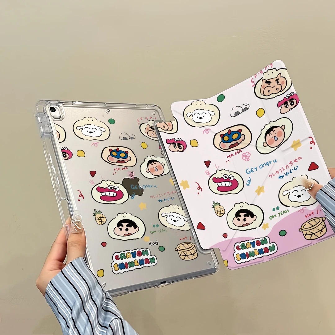 包子里的小新适用苹果iPad9平板保护壳air6保护套pro2024平板壳10