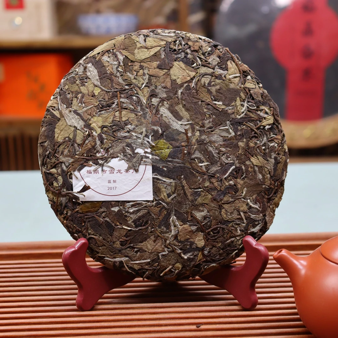【江缘】福鼎白茶，如春009·2017年白牡丹饼茶 蜜韵 冰甜