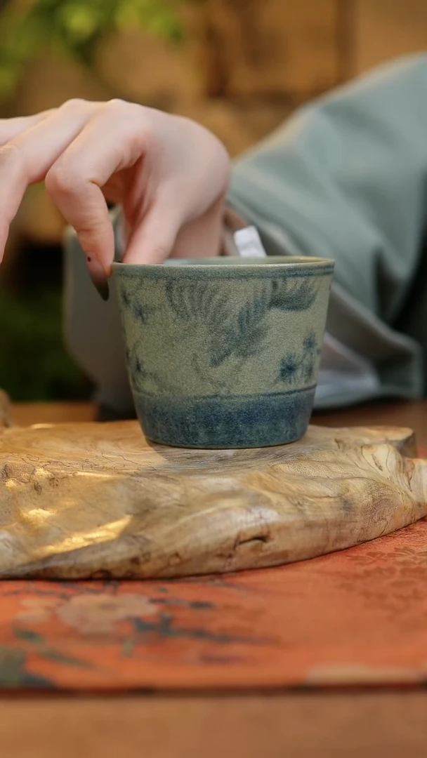 【闪购商品】148景德镇陶瓷手绘手工釉下彩茶器