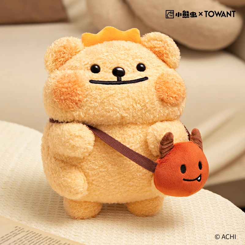 小熊虫小恶魔包毛绒公仔