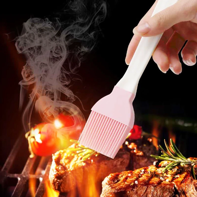 希艺欧 家用耐高温油刷子厨房烙饼食品级硅胶油刷