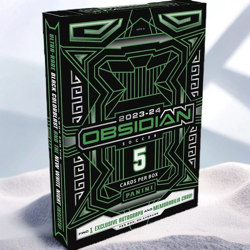 23-24 panini 足球 黑曜石 国际版 球星卡盒 未成年禁止下单
