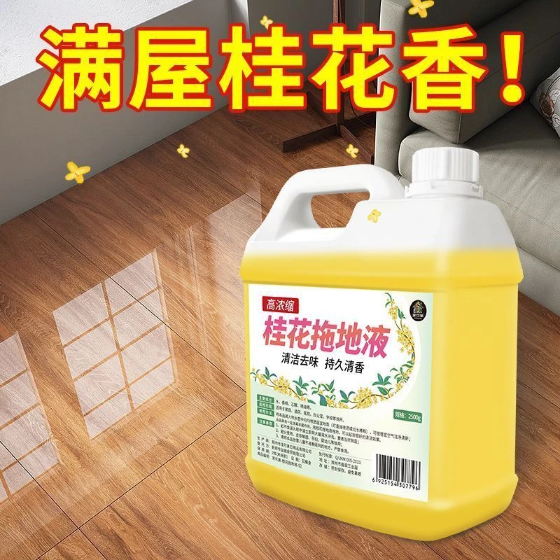 地板清洁剂瓷砖木地板地面保养剂强力去污多效桂花香拖地液增亮剂