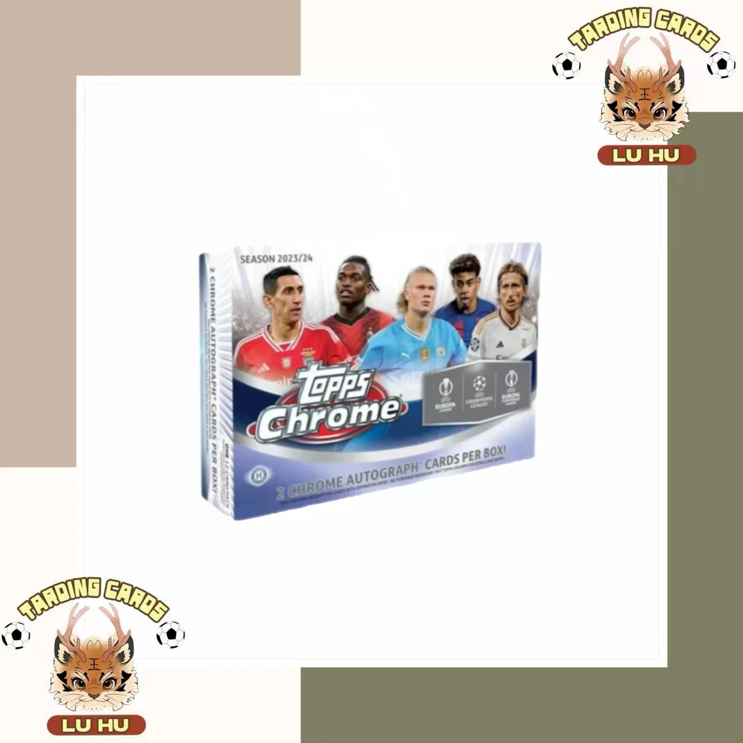Topps 23-24 Chrome 直供盒 足球球星卡盲盒（默认代拆）