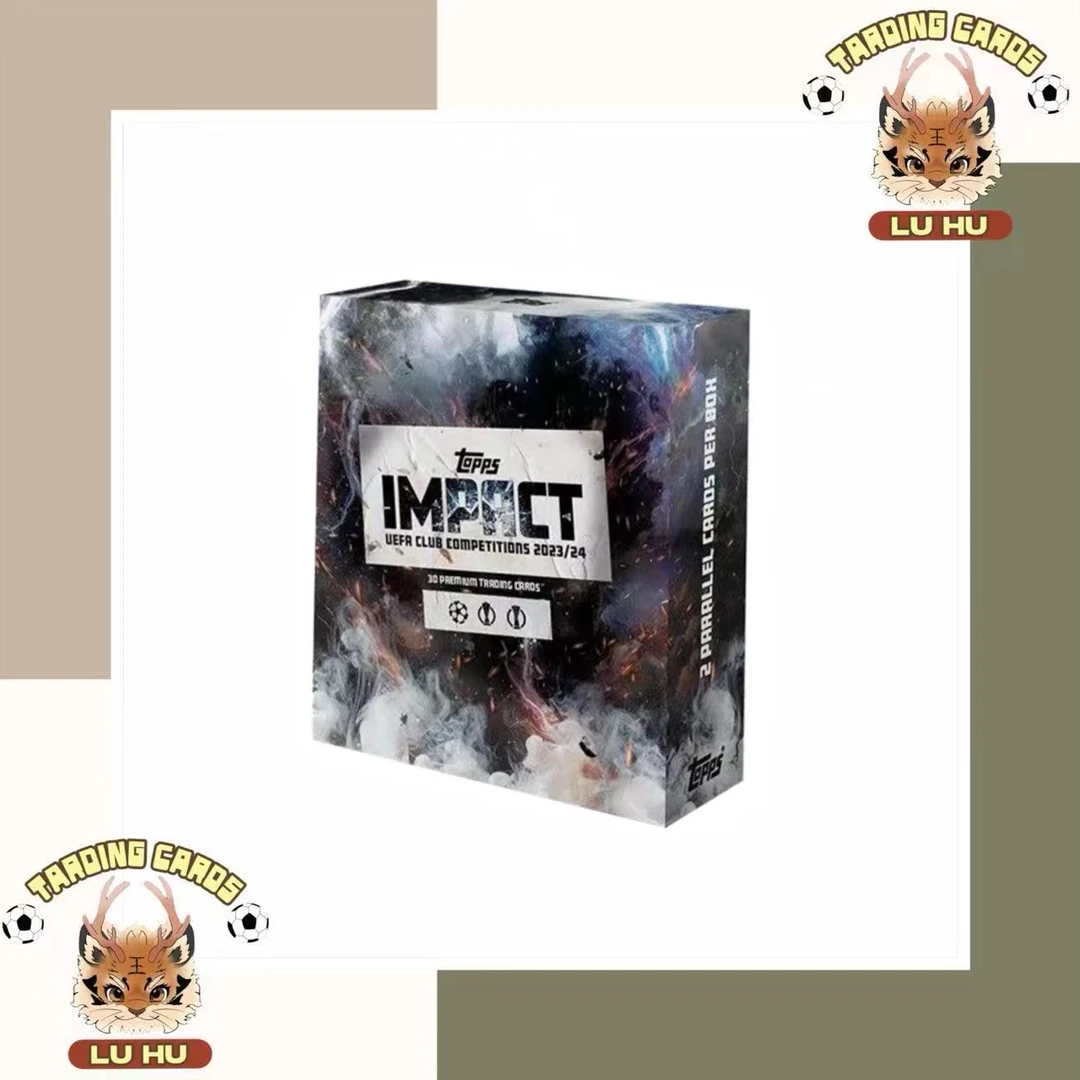 Topps 23-24 欧冠 impact 冲击盒 球星卡（默认代拆）