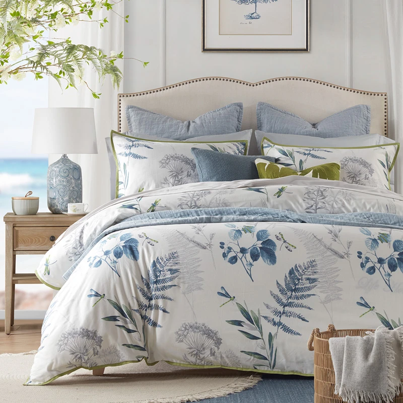 HARBORHOUSE双面磨毛纯棉四件套全棉床单被罩套件2023新款Giclee