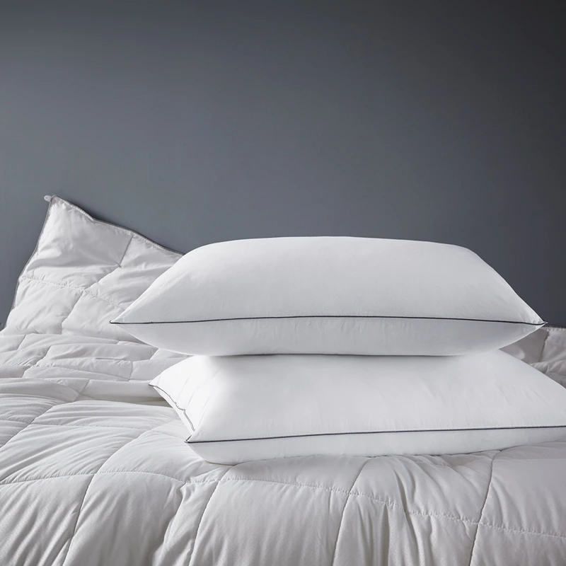 HARBORHOUSE全棉纤维枕芯一对装家用成人双人枕头护颈椎枕Connor