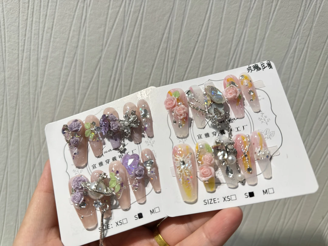 纯手工穿戴甲高端定制款