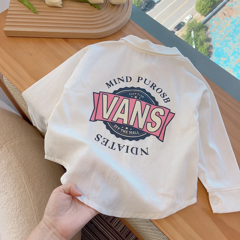 时尚男童长袖衬衫秋装春秋装童装儿童宝宝卡通衬衣小童欧若风童装