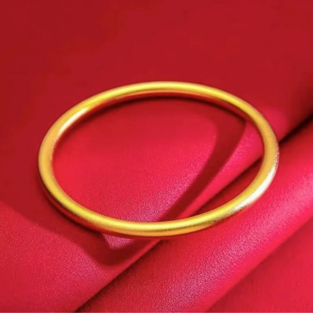 合金手镯 光圈手镯【高定款】纯实心时尚经典百搭传承古法手镯