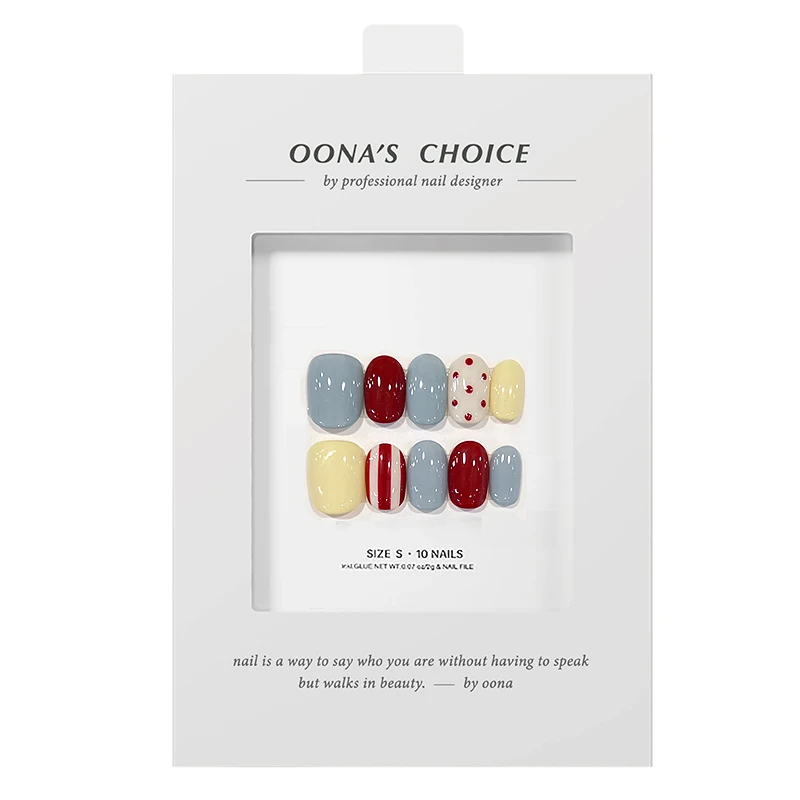 【理想后花园】出片神器简约纯色显白夏日美甲ins百搭极简风穿戴甲