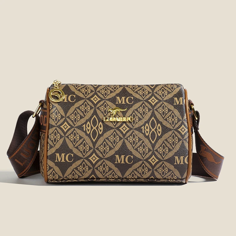 现货现发长21高15厚11复古单肩包百搭女包斜挎包时尚枕头包705