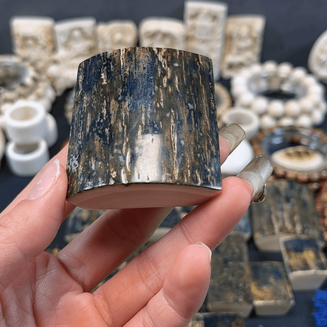 【闪购商品】白玉菩提吊坠王*林猛犸牙