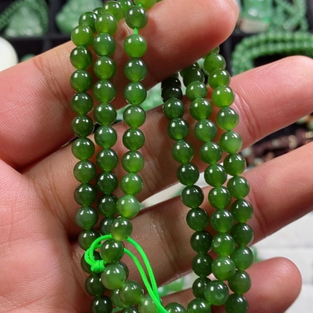 【闪购商品】和田玉（碧玉）手链未镶嵌