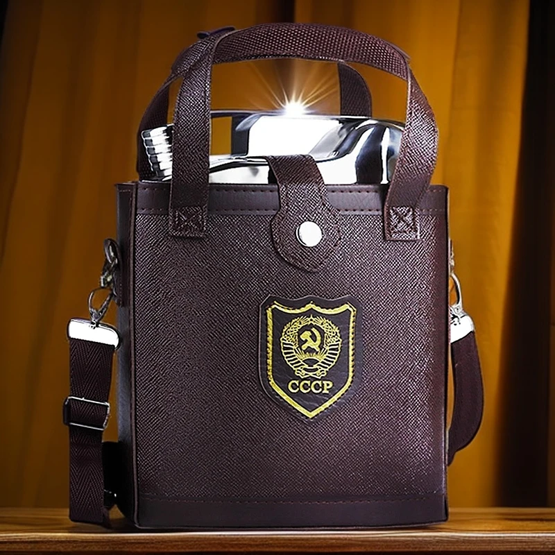 便携304不锈钢酒壶加厚德国高档随身酒桶俄罗斯酒桶大容量便携式