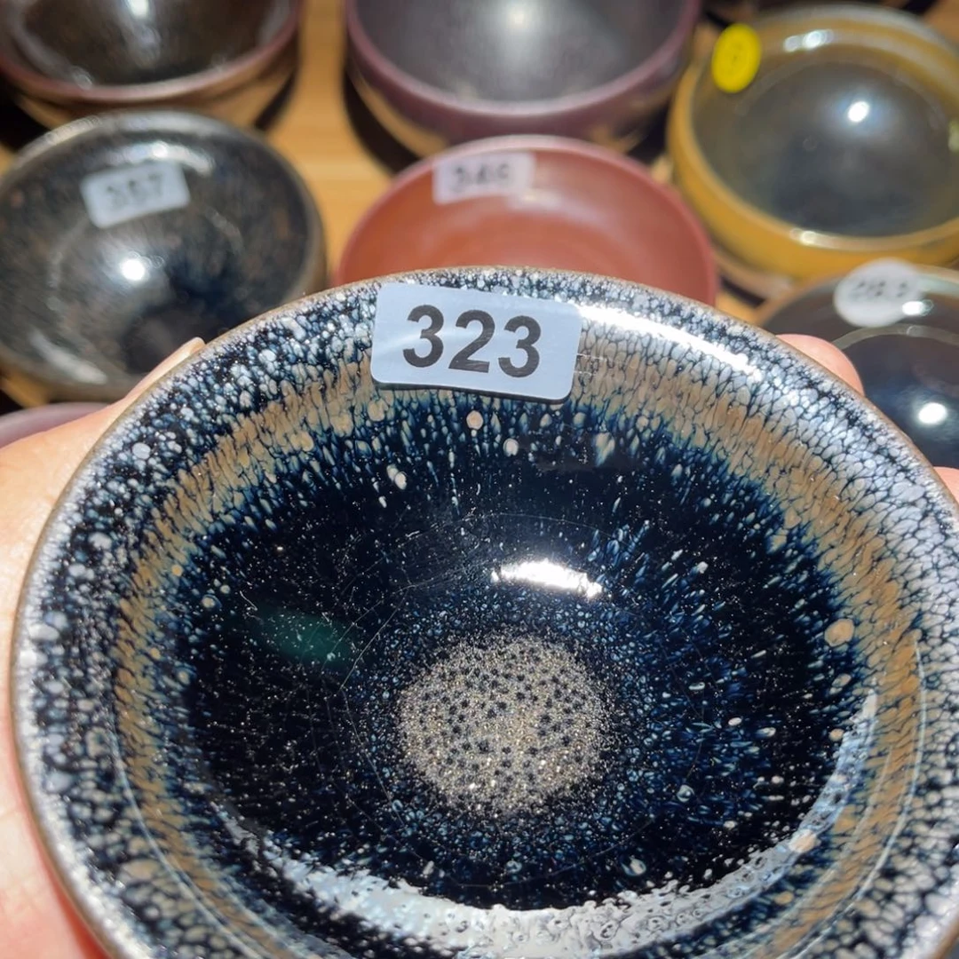 茶盏原矿原釉柴烧建盏