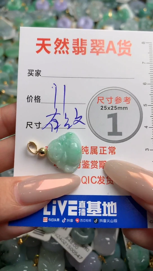 【闪购商品】翡翠颈饰未镶嵌13002215
