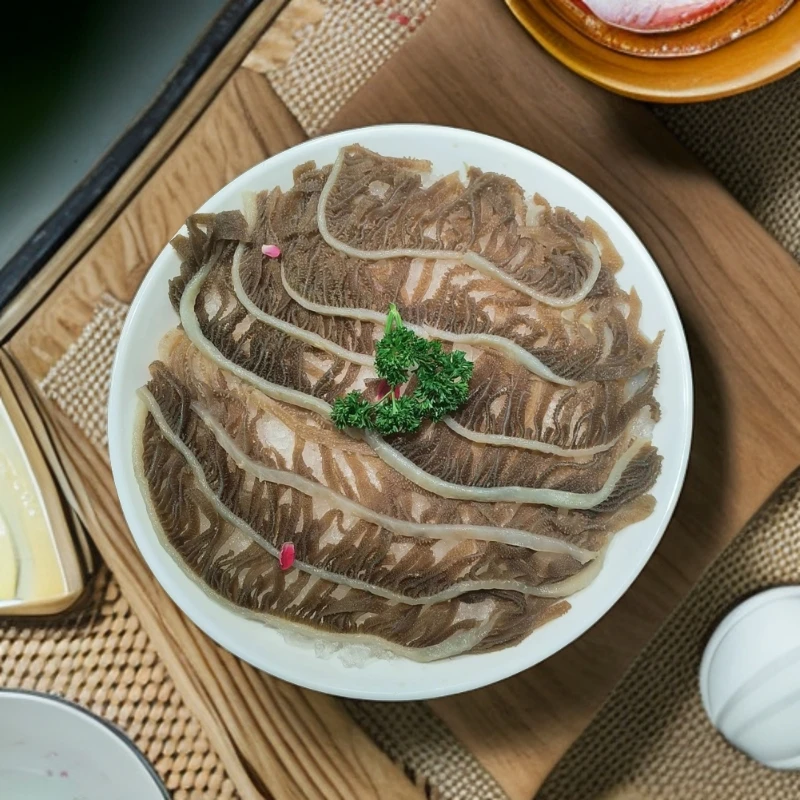 巴蜀川天下新鲜毛肚黑千层白千层小叶片爽脆美味火锅食材脆嫩爽口