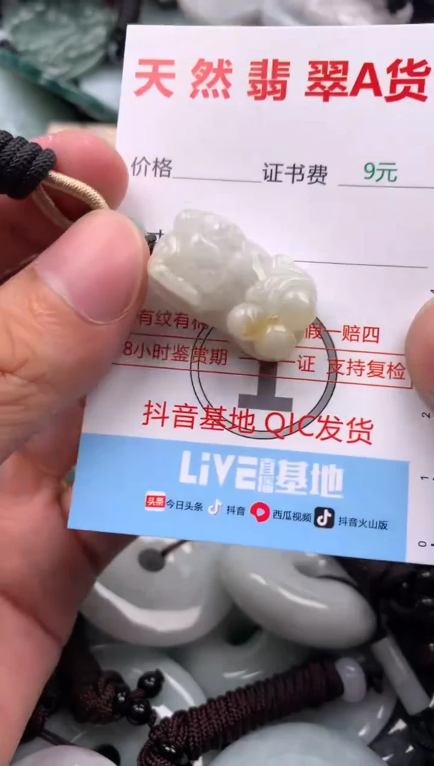 【闪购商品】翡翠吊坠(不含链)未镶嵌1