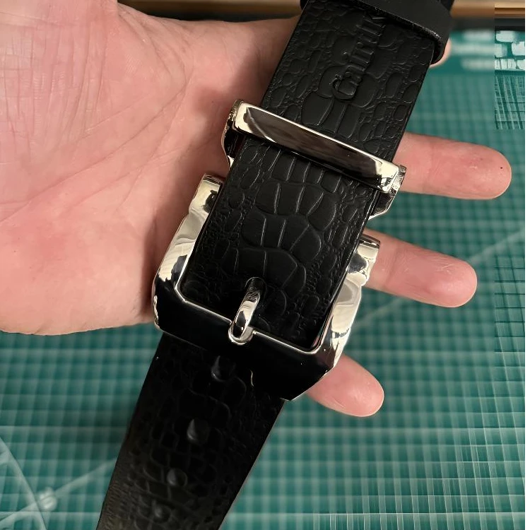 Cairdkafir纯手工男士皮带针扣真牛皮皮带头层牛皮牛仔裤手工腰带