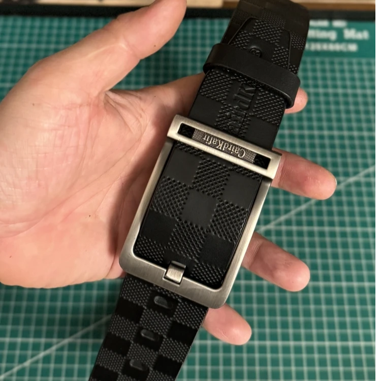 Cairdkafir皮带男真皮针扣牛皮腰带头层牛皮休闲男士牛仔裤带复古