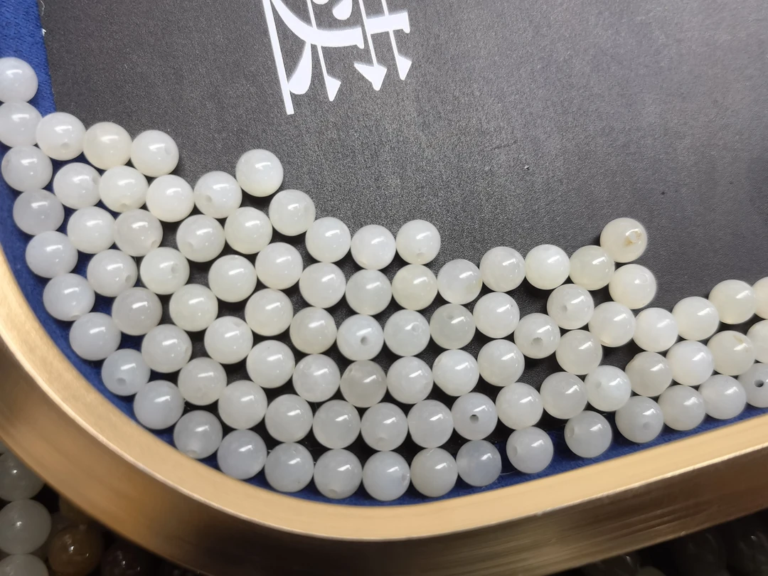 和田玉且末料单珠6多样性发一涵