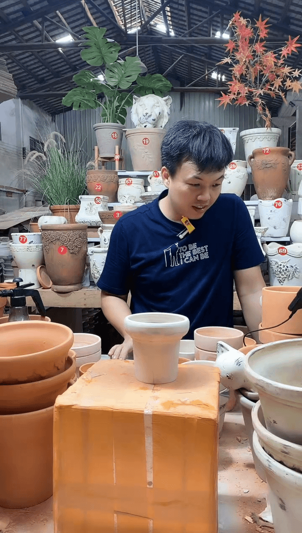 【闪购商品】缸1个绿白10*10迷你火锅无托