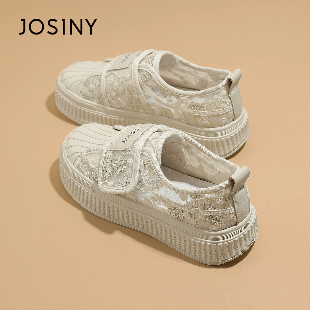 卓诗妮孕妇鞋女春季外穿防滑软底一脚蹬脚浮肿宽松踩屎感小白鞋子