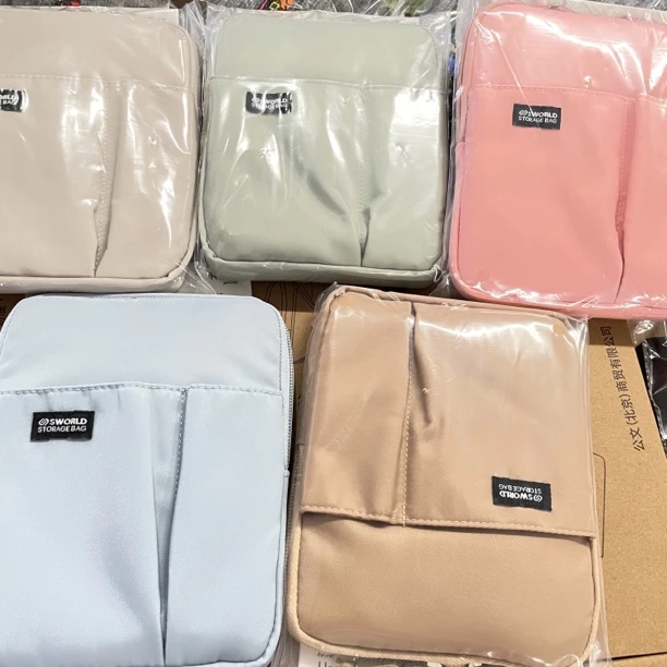 【一个】OAE收纳包笔袋可斜背收纳整理文具盒小包包学生简约DC2234