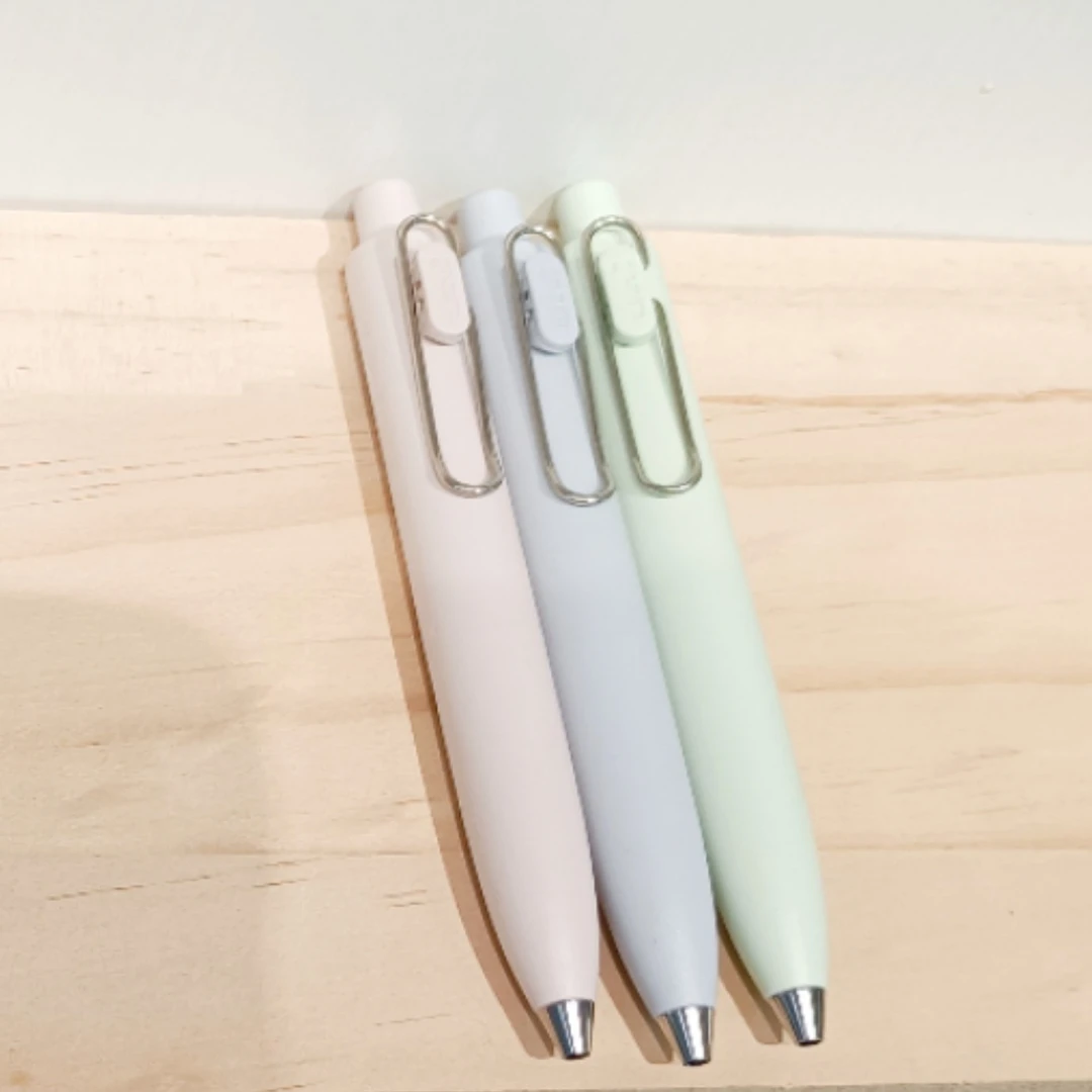 【3支】OAE胖丁胖嘟可爱口袋笔按动中性笔小胖子0.5mm书写黑