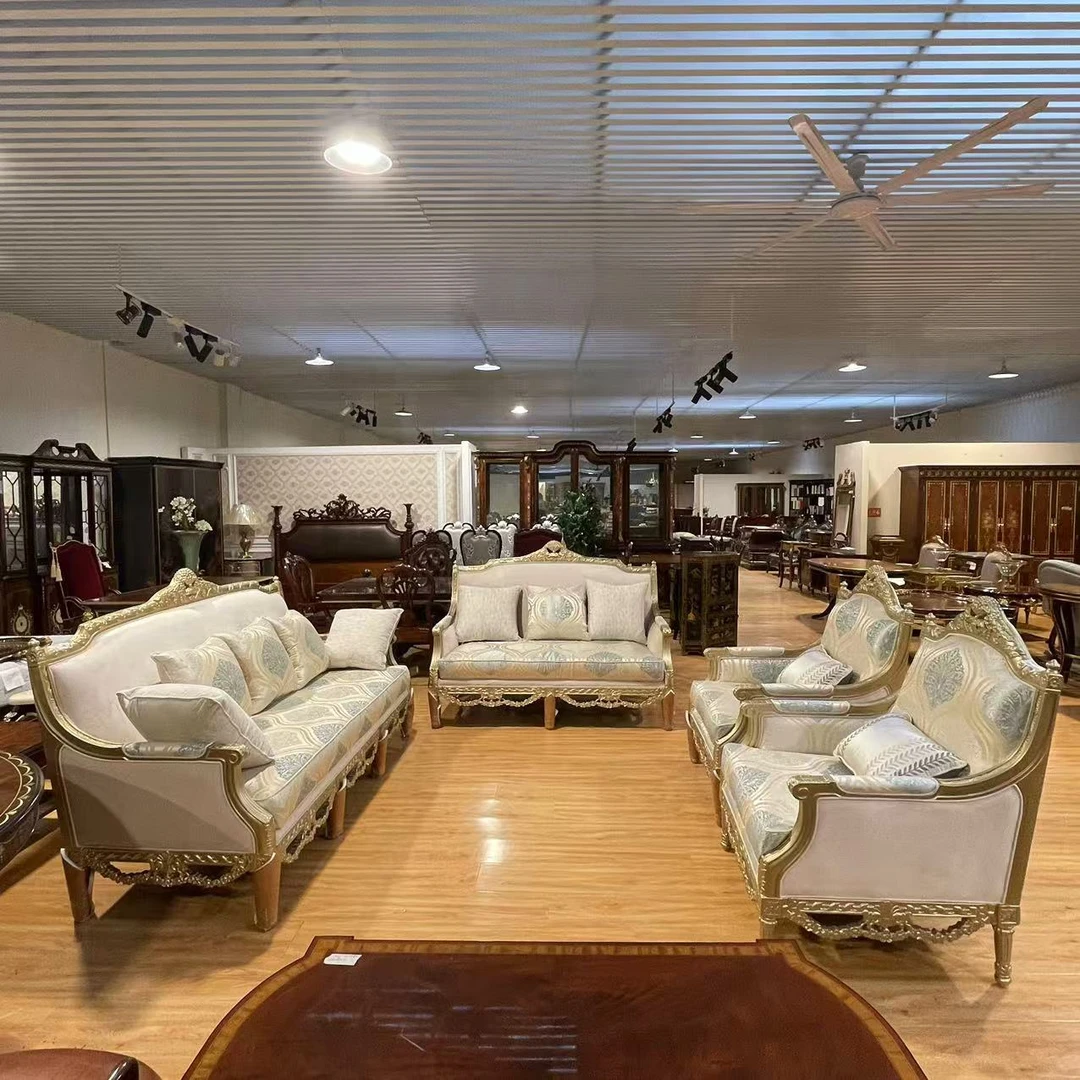 法式  5号  1+1+2+3 组合沙发 056沙发 85/163/211*95*124