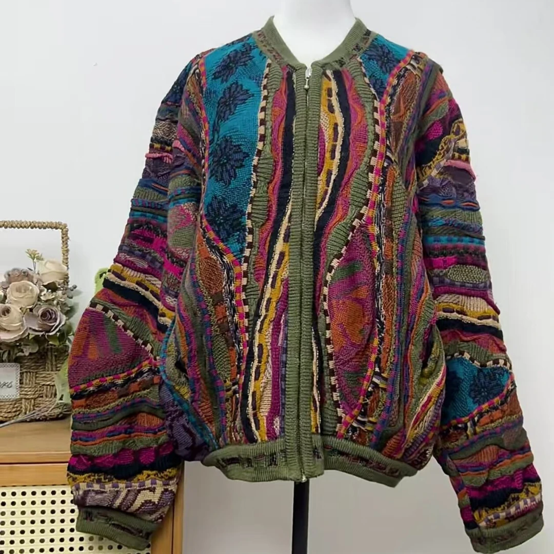 秋冬复古日系羊毛衣