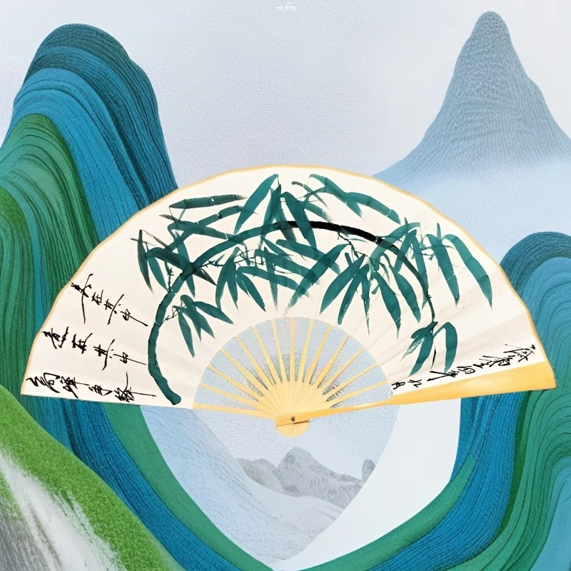 手工手绘旅游休闲百搭潮流折扇