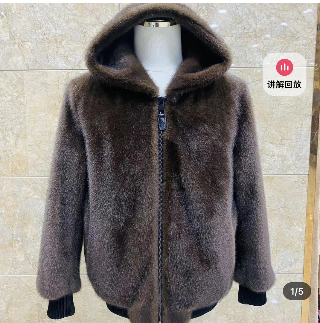 男士欧貂夹克，反季福利