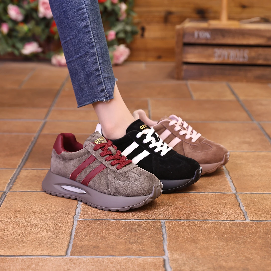 千之恋现货增高5CM2025早秋新款休闲时尚百搭高级感气质女鞋8090