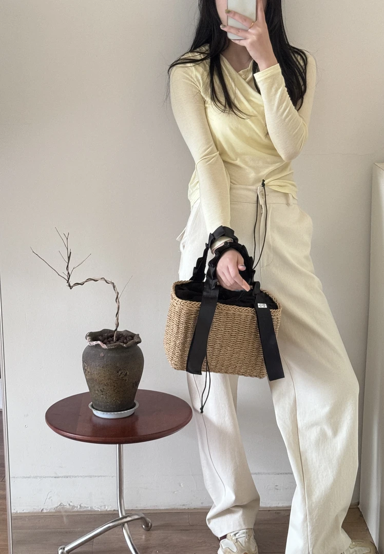 直筒裤时尚休闲百搭气质韩版夏季ins