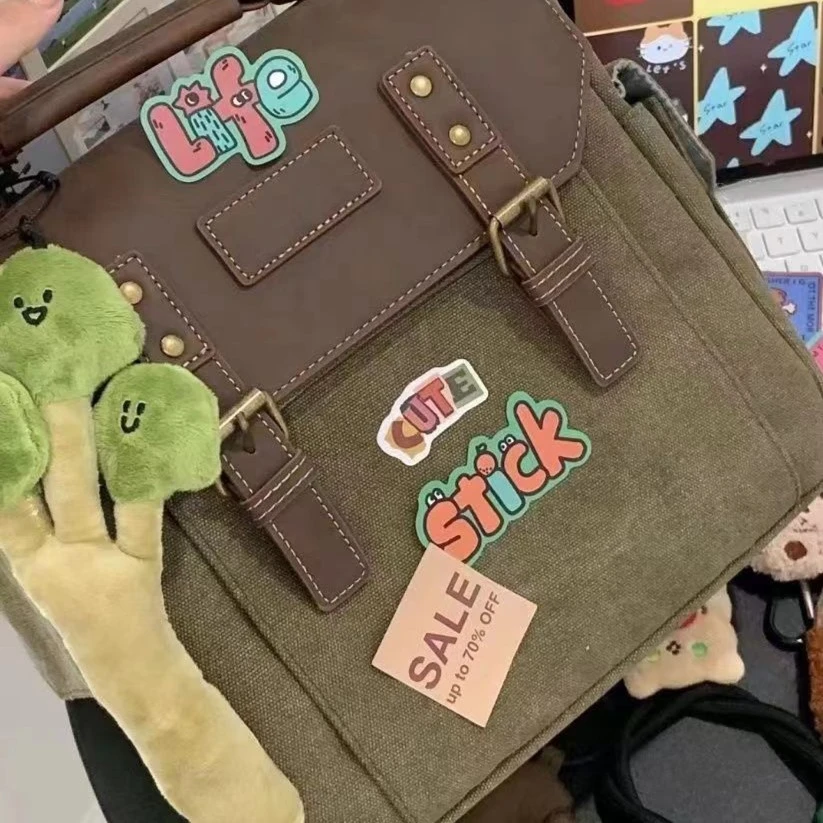 大容量双肩包包女士2023新款潮高级质感小众复古时尚通勤手提背包