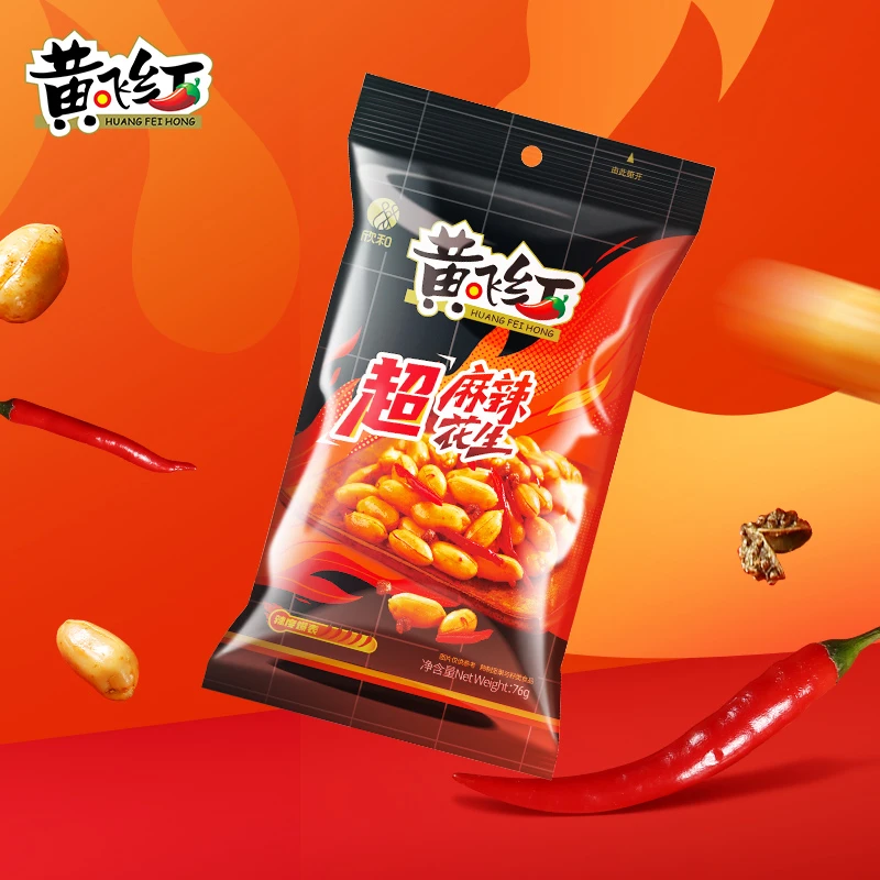 超麻辣花生76g*1包