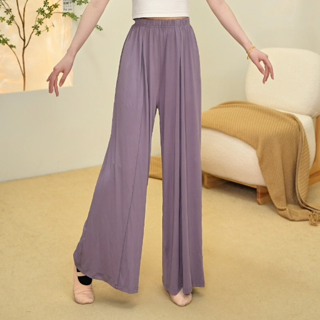 【达人专属】012四季裤中国舞蹈练功服女练功裤阔腿裤现代舞夏季裤