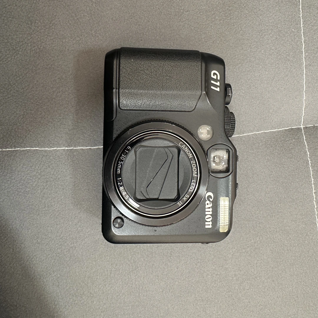 95新 Canon/佳能 佳能 G11 黑色 1000w像素 5倍光学变焦