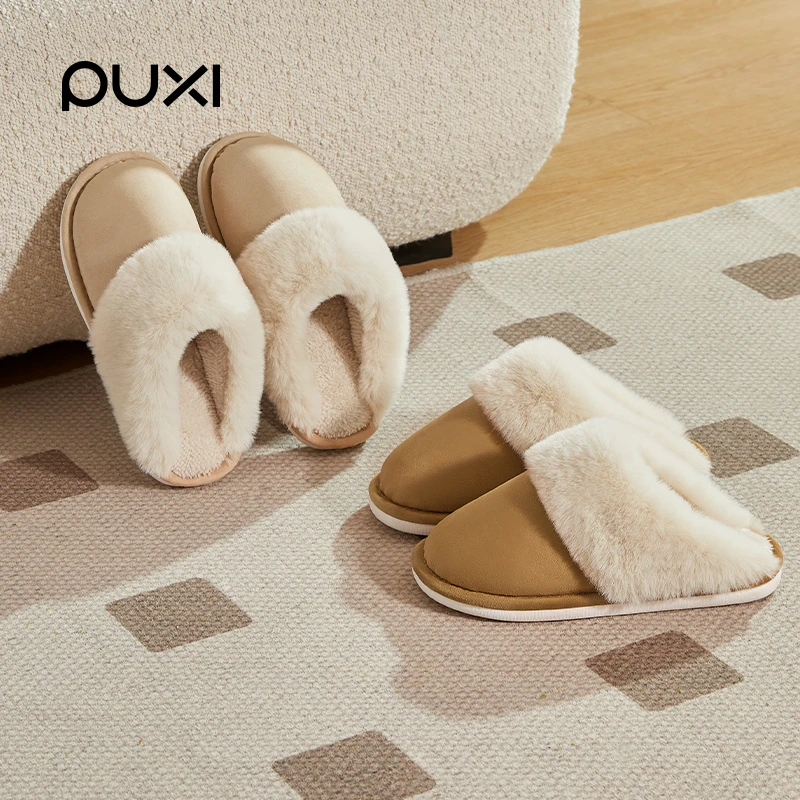 清仓甜甜圈新款居家室内加绒防滑软保暖男女加厚底棉拖鞋毛绒时尚