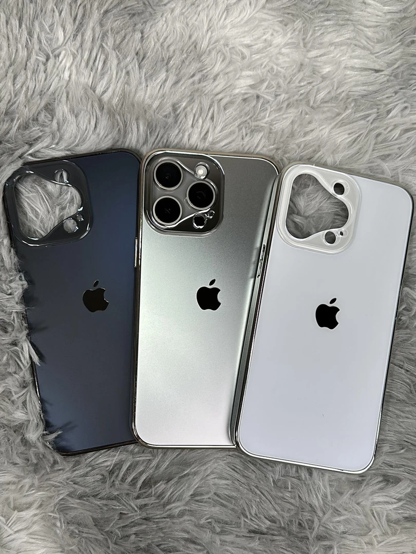 苹果15/14/13/12/11镜头镂空秒变iPhone16AG磨砂全包防摔手机壳套