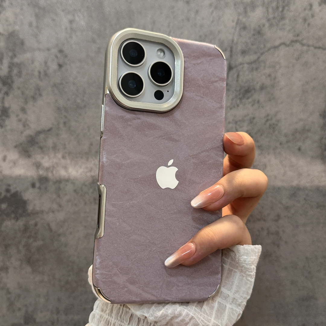 雪山纹适用iPhone16promax苹果15pro手机壳14高级感13创意12女款