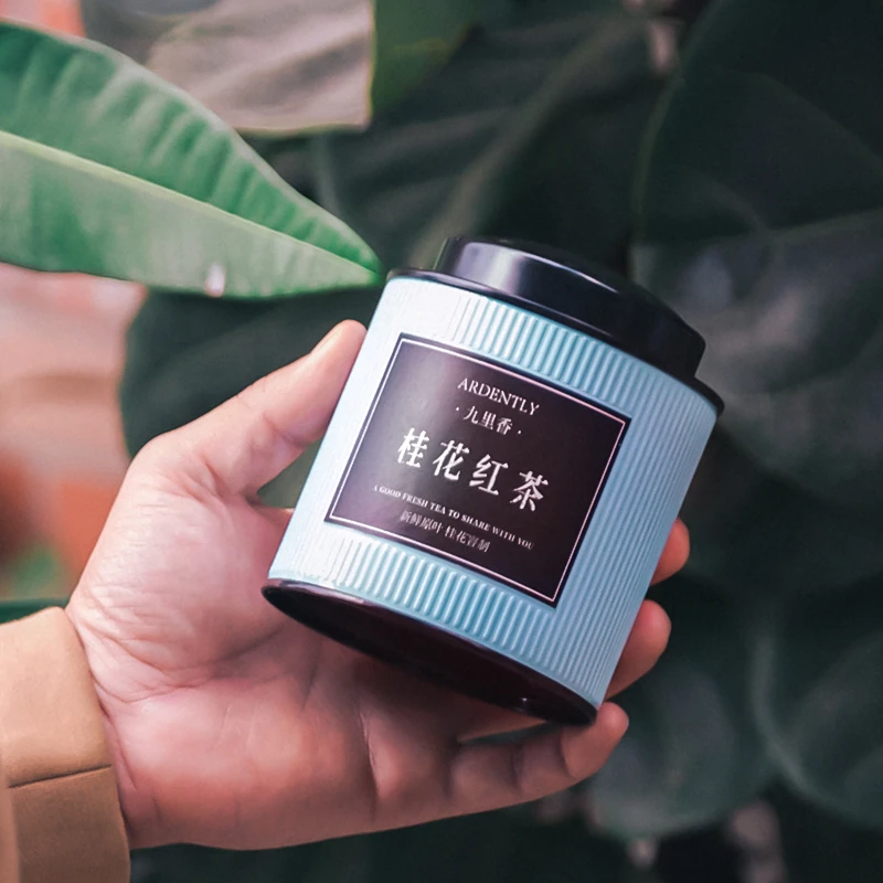 桂花红茶浓香型正山小种丹桂花香茶叶新茶散装优选罐装花茶