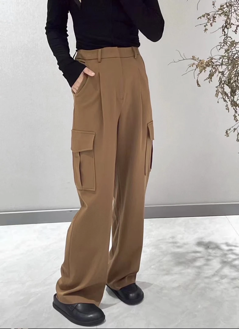 〖荷贝俪〗休闲工装裤